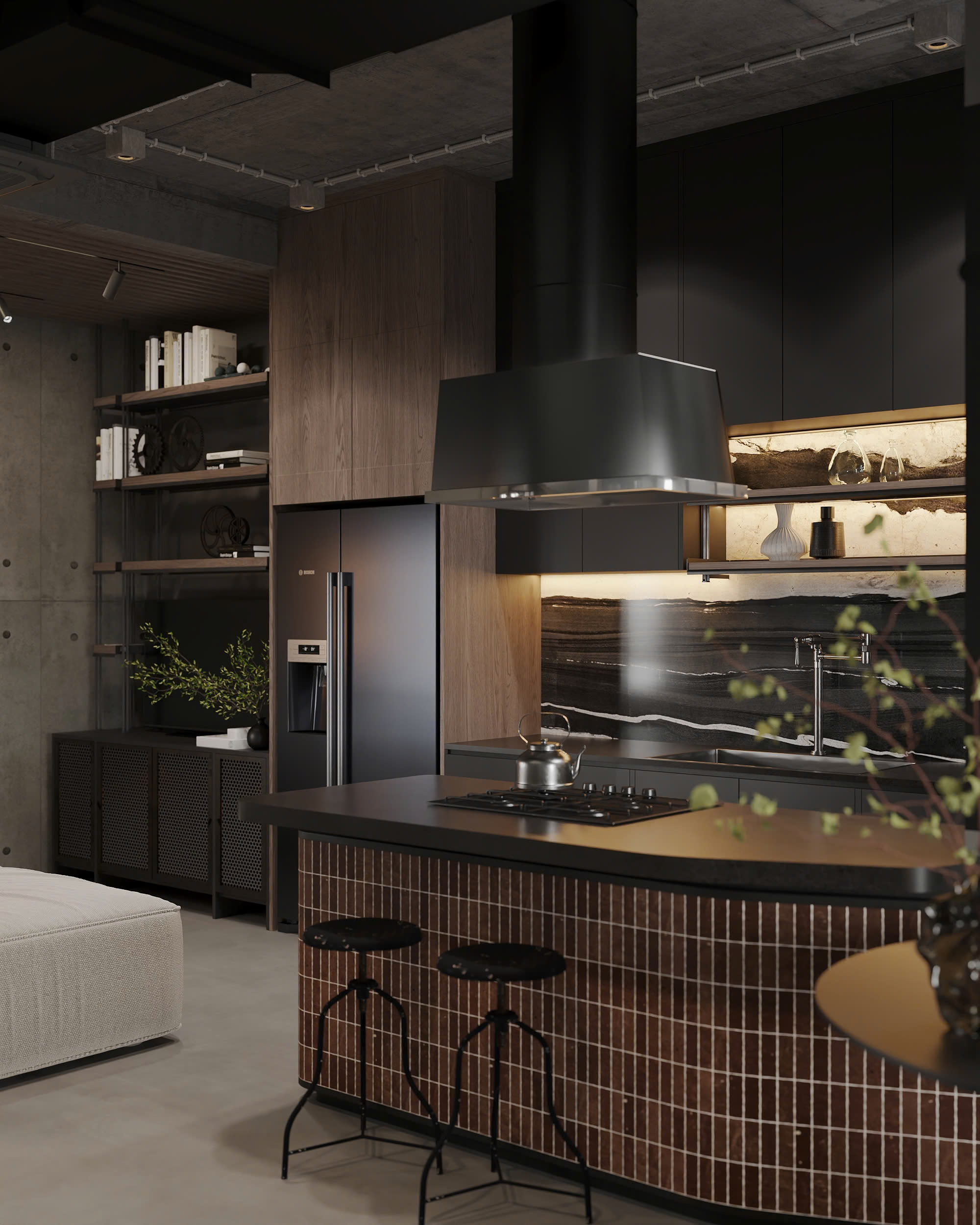 Residence Q.10 — Industrial — góc nhìn 2